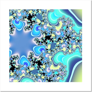 Groovy Fractal Posters and Art